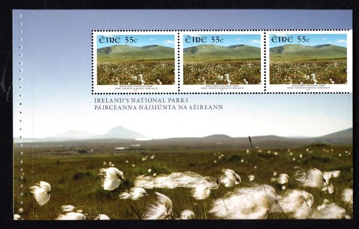 2011 Ireland National Parks of Ireland Commemorative Stamps Booklet Mint Never Hinged (MNH). Scans of contents show in advert.