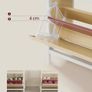 Shoe Rack with Bench Coat Hooks Top Shelf Hall Tree Image 4