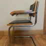 Mid century modern cantilever office chair Image 3