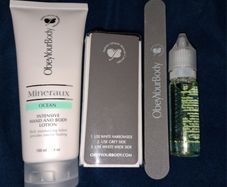 x4 Bundle - Brand New Mineraux Collection - Obey Your Body - Natural Glow Nail Kit - RRP - 41.00 - Open To Offers!!