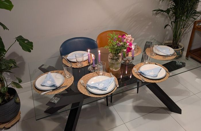 Glass Dining Table