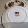 Butter Pat / Coaster x 2 Royal Albert Old Country Roses Bone China Image 4