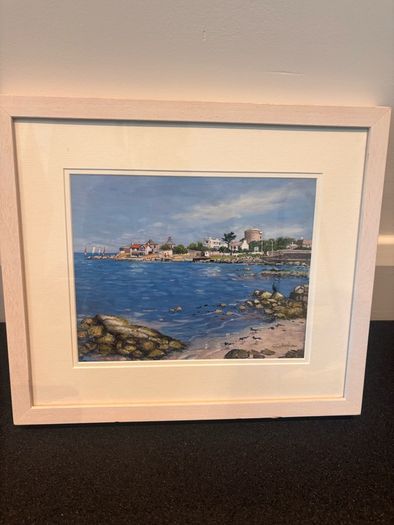 Dublin Sansycove painting with frame