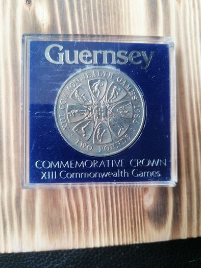1986 Guernsey Two Pounds Coin