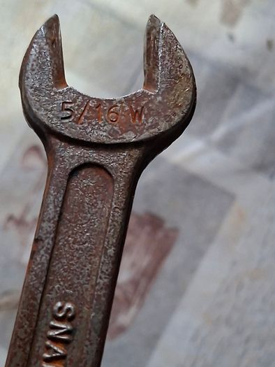 Antique Snail Brand Open-Ended Spanners / Wrenches Set of 3 Postage Available or Collection