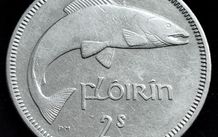 Ireland - 1965 - Florin - Salmon - KM.15a - [2458]