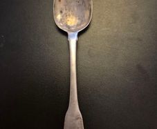 Silver Plated Irish Georgian Spoon