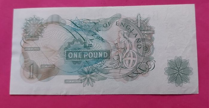 Bank of England one pound note 1960 very fine condition