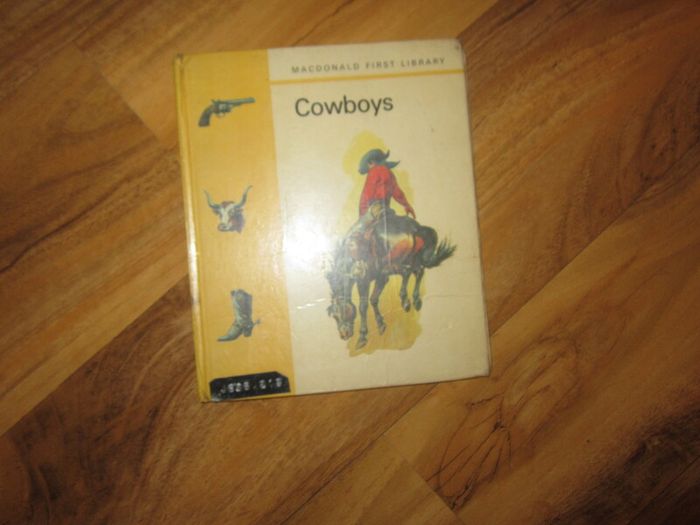 Vintage cowboy book