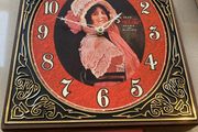 1974 Betty Coca Cola Clock Sign NOS New in original box