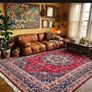Stunning Persian Sabzevar Mashad Hand Knotted Rug Carpet Image 3