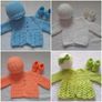 Handmade baby cardigan sets 0-3 months Image 2