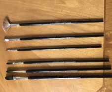 Oil painting brushes