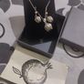 sterling silver necklace set Image 2