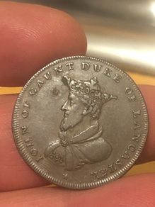 1792 Halfpenny Lancaster John of Gaunt Token