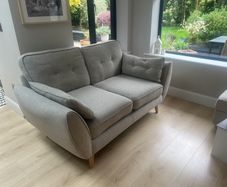 Sofa Two Seater DFS French Connection Zinc