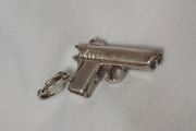 Sterling silver charm - Gun
