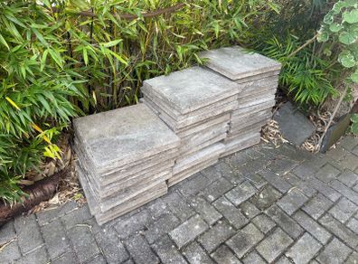 free used garden concrete slabs
