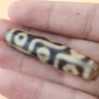 Vintage Himalayan 9 Eyes Tibetan Agate Dzi Bead Amulet Image 5