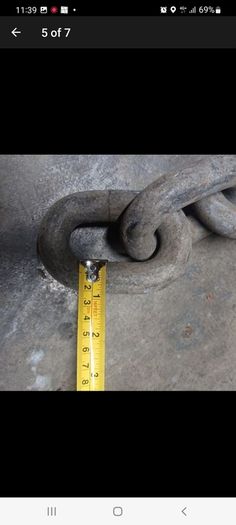 Crane chain heavy duty