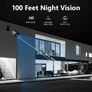 27611 SANNCE 4PCS 2.0MP 1080P TVI CCTV Surveillance Security Camera Indoor Outdoor IR Night Vision with BNC cable Image 2