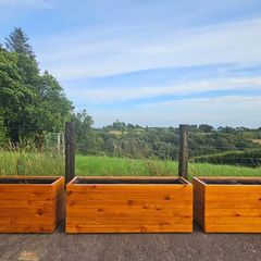 Premium Red Cedar Planters | 3 for 948