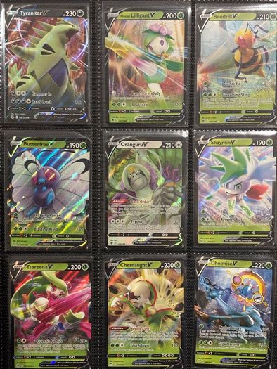 pokemon cards V