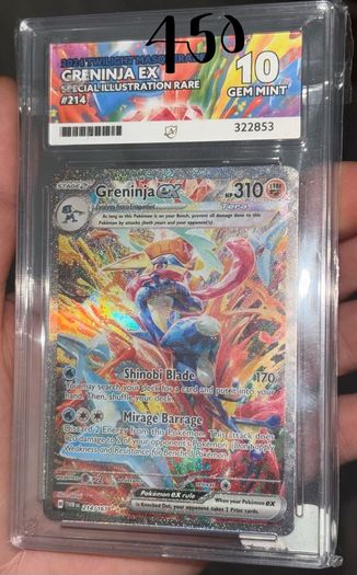 pokemon cards GRADED PRICED