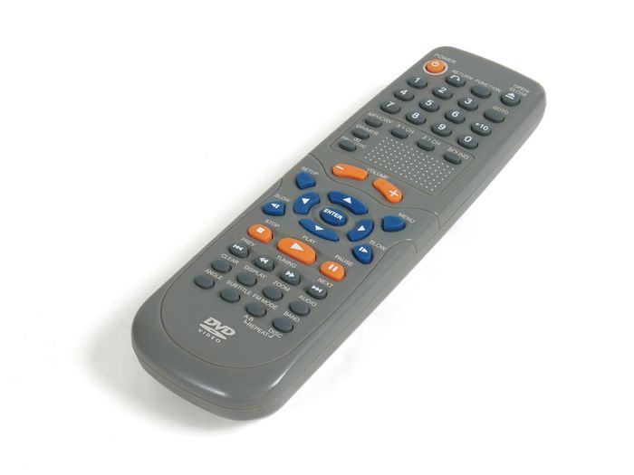 Grey DVD Video DVD Player Remote Control/Controller