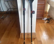 Adjustable Forearm Crutches (Pair) | Excellent Condition