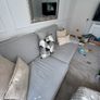 Sofa and footstool Image 5