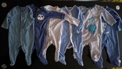 babygrows 6 pieces