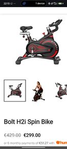 Indoor/spinning bike same as in the picture available weekend!