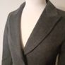 Escada Charcoal Blazer Jacket Angora and Wool 36 uk 8 10 Image 5