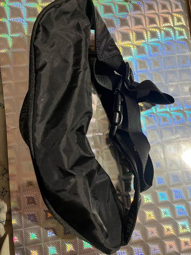 Armani crossbody shoulder hip travel bag
