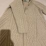 Aran craft merino wool cardigan Image 4