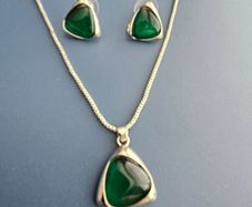 Earrings and Necklace