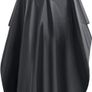 Hairdressing Gown Barbers Cape, Cutting Gowns, Black Full-Length Waterproof Haircut Hairdressing Cape for Hair Styling, Cuts and Colours Image 2