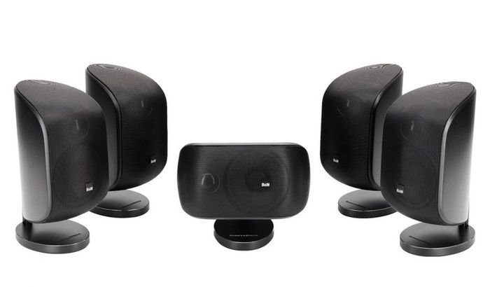B&W Speaker Package INCL SUB & STANDS