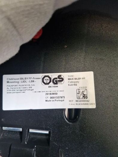 Polisport Move Bilby rear child bike seat