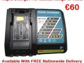 Li-Ion Battery Charger for Makita Range Of Tools 7.2V - 18V
