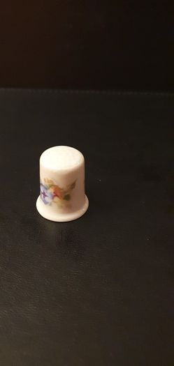 Collection of Flower Themed Thimbles