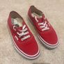 Vans Authentic Red Excellent Condition size 38 EU Image 2