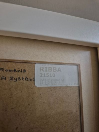 Ikea Ribba white photo frame 10 x 15