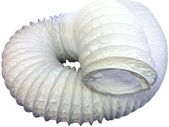 PVC Flexible Hose 125mm - 5 inch Universal Tumble Drier, Cooker Hood, Extractor Fan, Air Conditioner Hose - 3 Metre Length