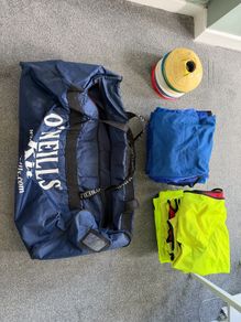 Gear Bag, Bibs and Cones