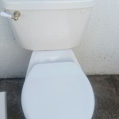 cream toilet