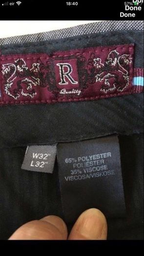 Mens trousers W32"x L32"