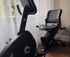 Nautilus Recumbent exercise bike