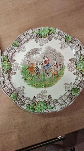 Vintage Copeland Spode Byron Series Plate Set
